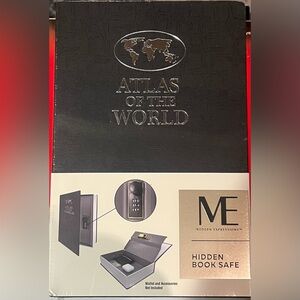 Modern Expressions Black Hidden Book Safe